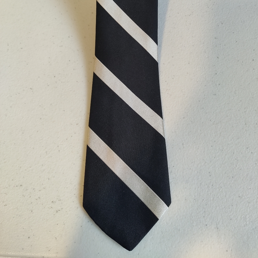 Vintage Swiss All Silk Neck Tie Switzerland Woven